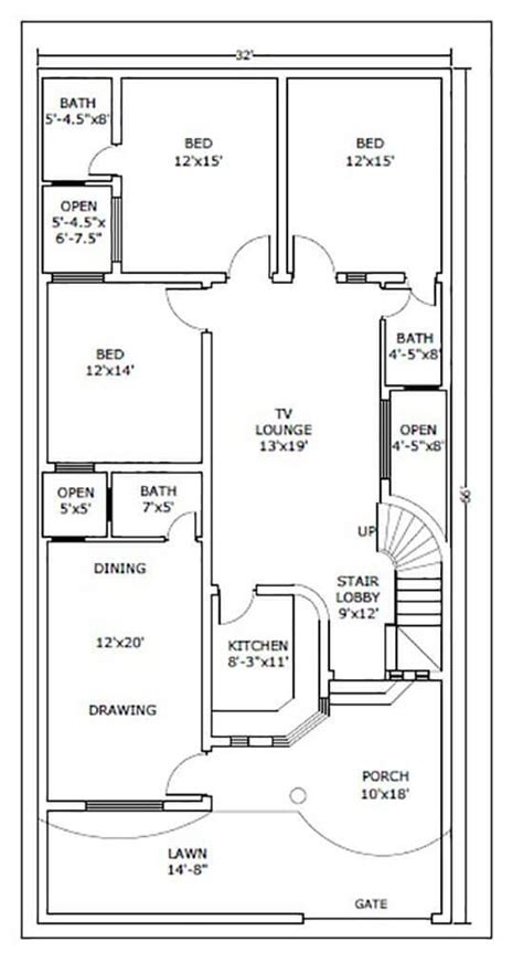 30 Fantastic 2D Floor Plan Ideas - Engineering Discoveries | Simple ...