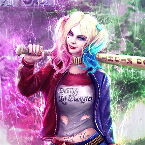 1080x1080 Resolution Harley Quinn New Fan Art 1080x1080 Resolution Wallpaper - Wallpapers Den