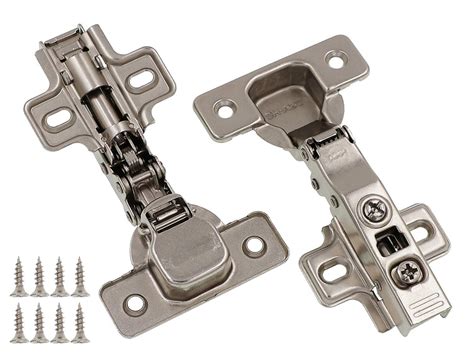 Full Frameless Cabinet Hinges Concealed Overlay for Kitchens, Bathroom – DecoBasics-Hardware