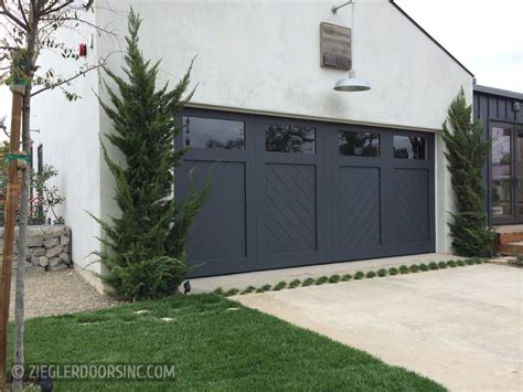 Farmhouse Wood Garage Doors by Ziegler Doors, Inc. in 2020 | Garage doors, Garage door design ...