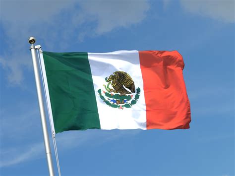 3x5 Mexican Flag - Royal-Flags.co.uk