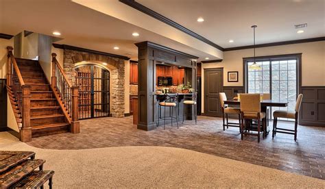 Custom Basement Design in New Home by Landmark Homes of PA | Basement design, Home, Stylish ...