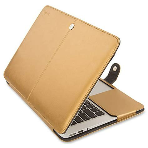 Mosiso MacBook Air 11 PU Skin Case, Premium PU Leather Book Cover Clip ...