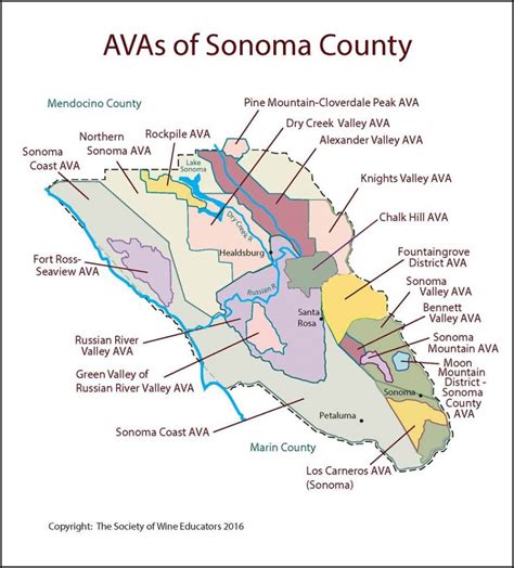 Sonoma California Map - Printable Maps