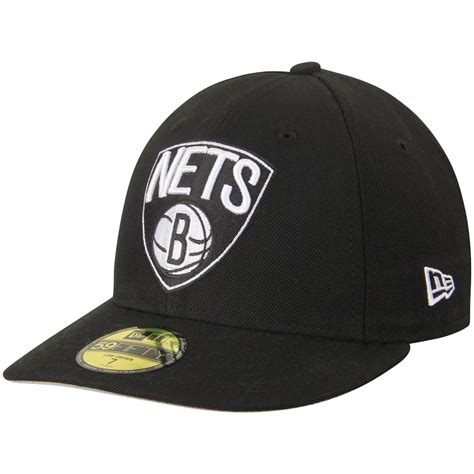 New Era Brooklyn Nets Black Low Profile 59FIFTY Fitted Hat