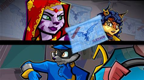 Sly Cooper Characters - fasrfame