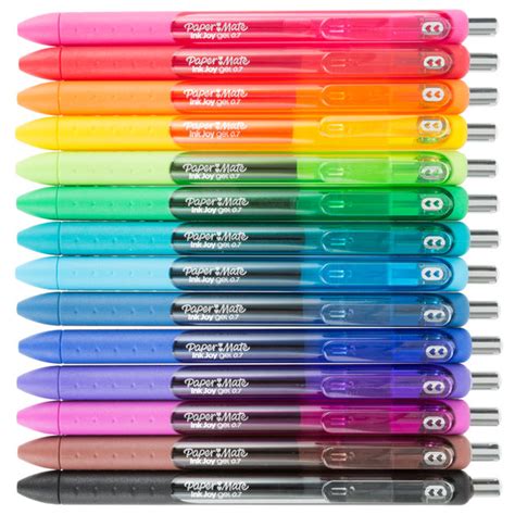 Paper Mate InkJoy Gel Pens, Assorted Colors - 14/Pack