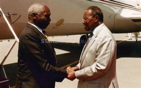 George Saitoti: The mathematician who became Moi’s second in command ...