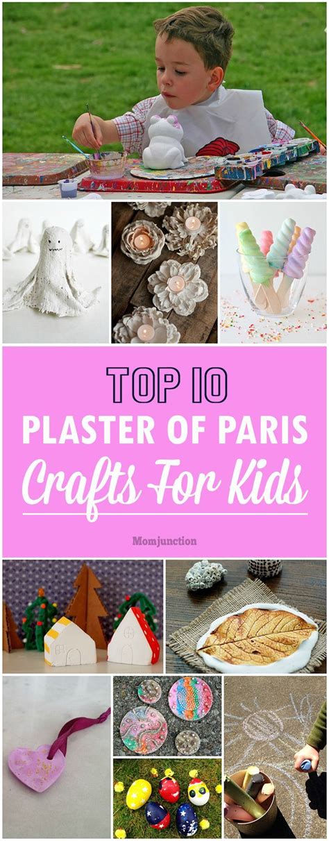 10 Easy-to-make Plaster Of Paris Crafts For Kids | Paris crafts, Plaster crafts, Easy arts and ...