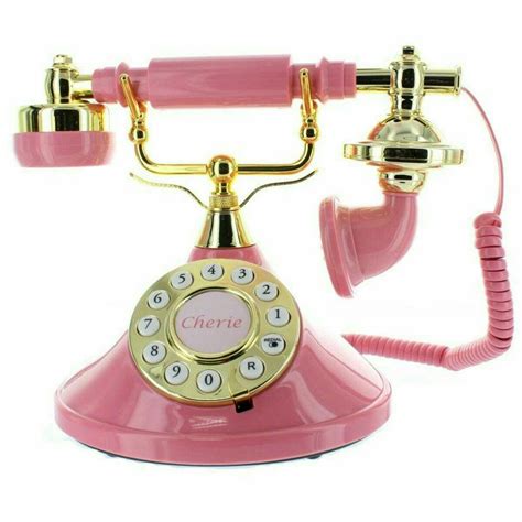 Pin by enticing on homes | Pink telephone, Vintage phones, Retro phone