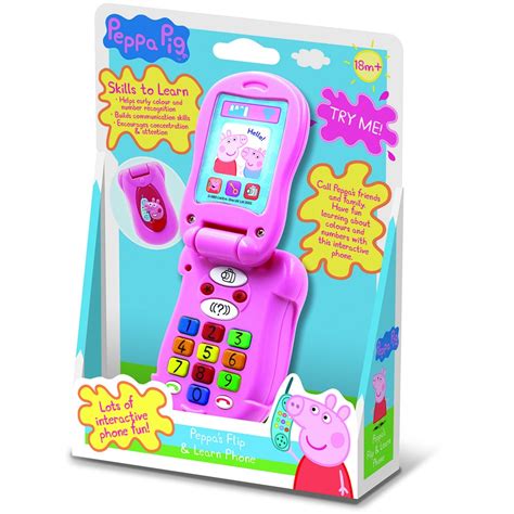 Peppa Pig Flip Up Phone | BIG W