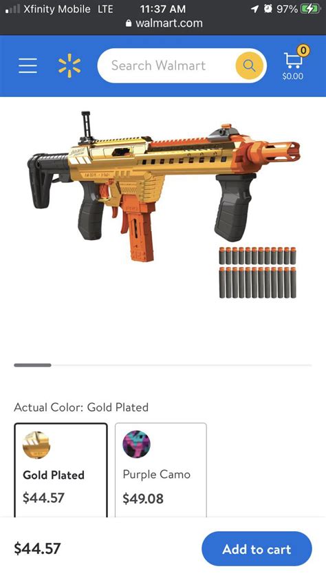 Gold Nexus Pro slightly cheaper : r/Nerf