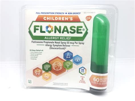 Flonase Nasal Spray Children 60 Sprays EXP 7/2020 - Allergy, Sinus & Asthma