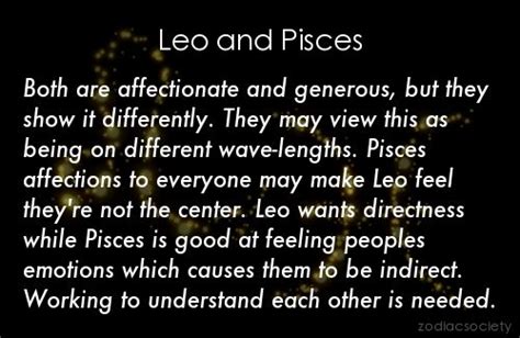 Quotes About Pisces And Leo. QuotesGram