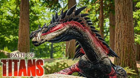 Path of Titans Mods - DRAGON! Ophis Mod - YouTube