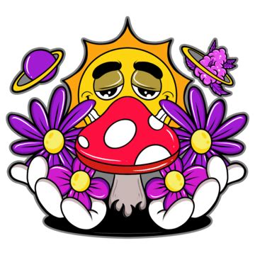 Flower Garden Cartoon PNG, Vector, PSD, and Clipart With Transparent ...