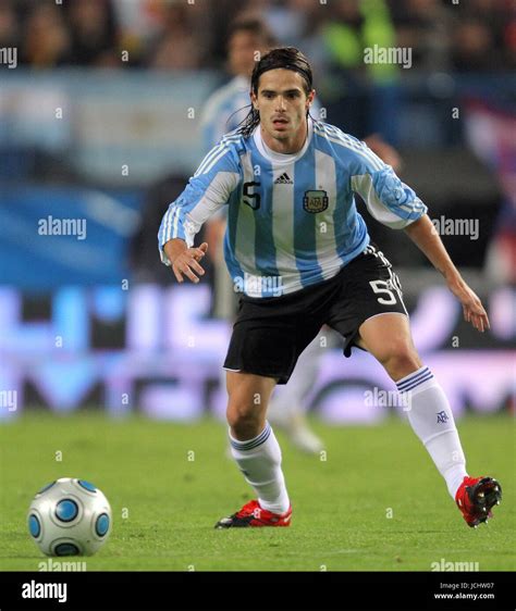 FERNANDO GAGO ARGENTINA & REAL MADRID SPAIN V ARGENTINA ESTADIO VICENTE ...