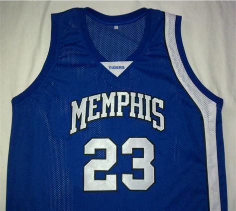 Derrick Rose Memphis Tigers Blue NCAA College J... - Artmosfair