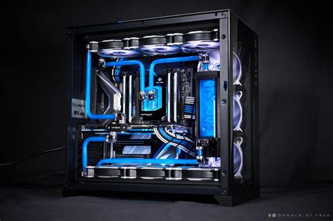 Extreme Gaming PC build is custom, water cooled Lian Li 001 Dynamic Rig | Custom computer ...