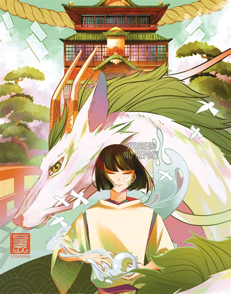 Spirited Away Fanart Haku