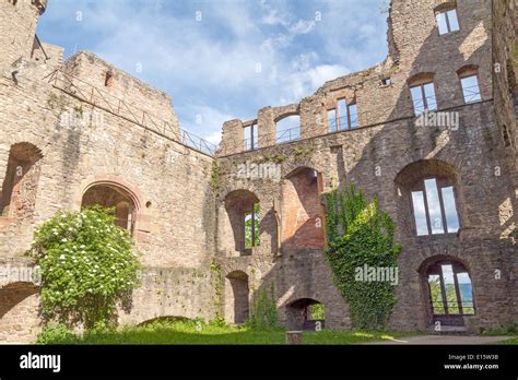 Baden-Baden, Germany, Old Castle ruins Stock Photo - Alamy