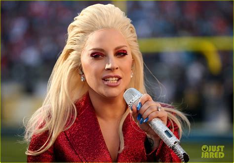 Lady Gaga Sings National Anthem at Super Bowl 2016 (Video): Photo ...