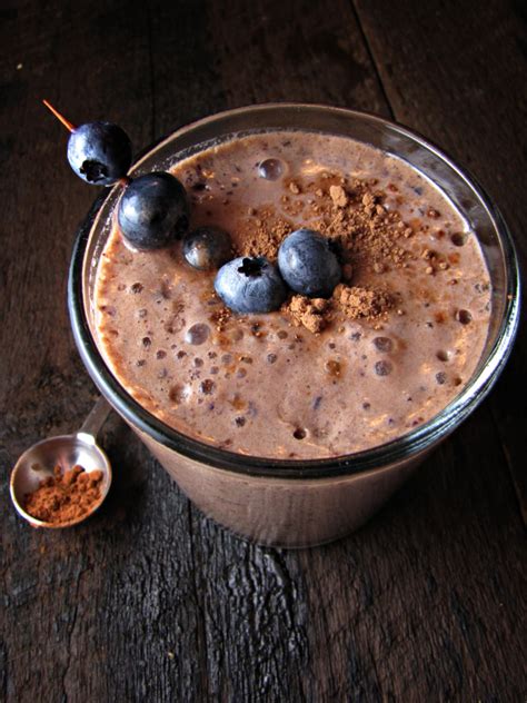 Chocolate Blueberry Smoothie - Blueberry.org