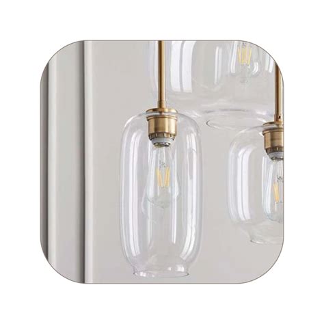 Modern Glass Brass Pendant Light — Modern Design Homes