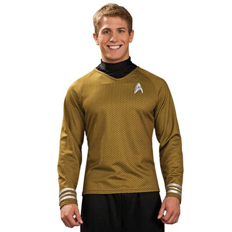 Star Trek Movie Captain Kirk Gold Shirt - GeekAlerts