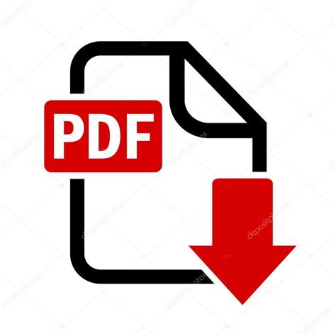 Download pdf file button Stock Vector Image by ©Arcady #108313632