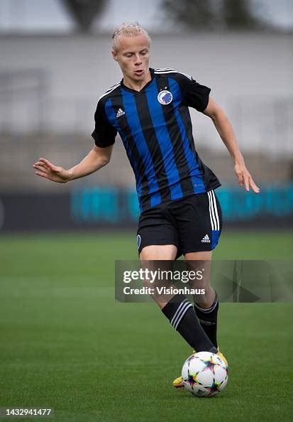 Oscar O. Hojlund of FC Copenhagen in action during the UEFA Youth ...