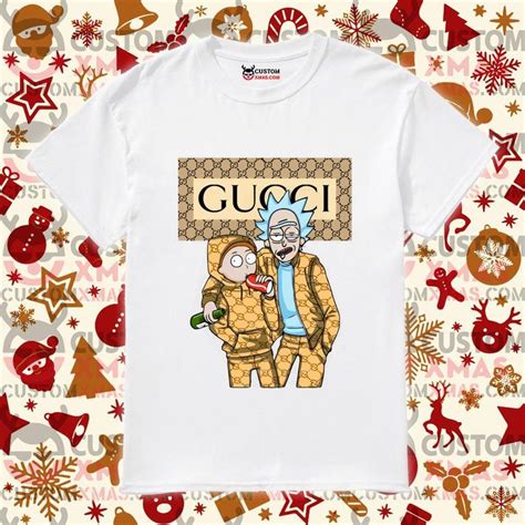 FAST shipping Rick and Morty Gucci shirt • CustomXmas trong 2020