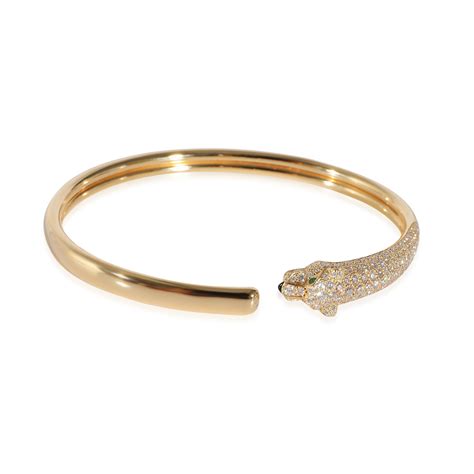 Cartier Panthère de Cartier Diamond Bracelet in 18K Yellow Gold, 1.50 ...