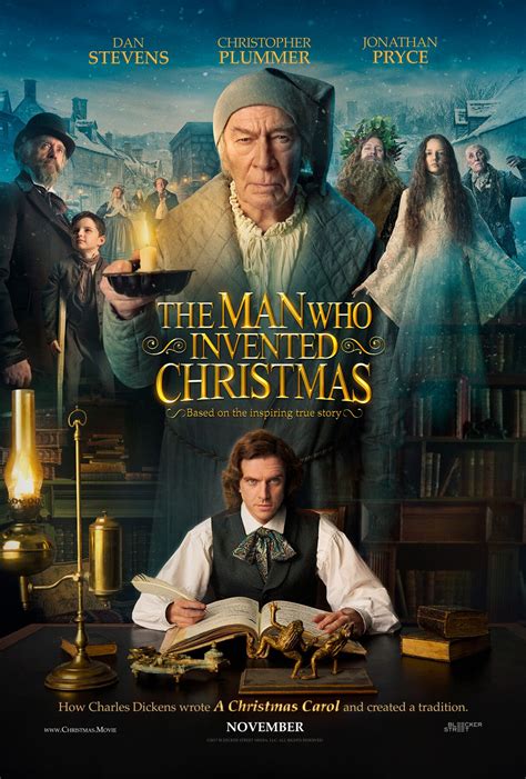 Official Trailer for ‘The Man Who Invented Christmas’ Starring Dan Stevens and Christopher ...