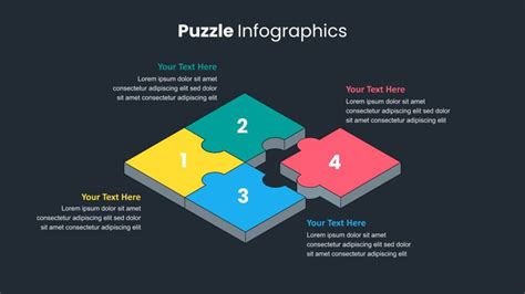 Puzzle Pieces Infographics Presentation Slides - SlideKit