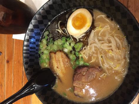 First time having Tonkatsu ramen from Mecha Noodle Bar in Fairfield, CT ...