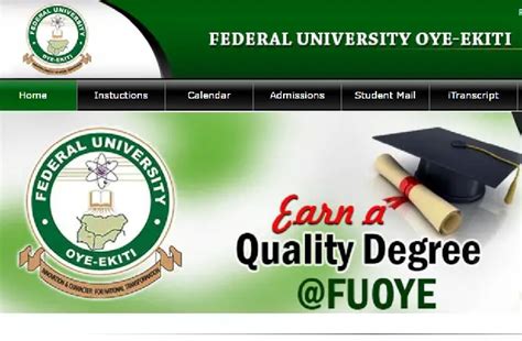 FUOYE Admission Portal: ecampus.fuoye.edu.ng - Explore the Best of West Africa