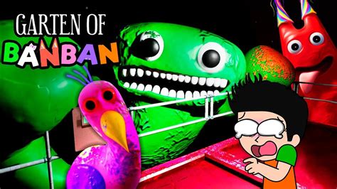 ESTE JUEGO ESTA LLENO DE MONSTRUOS TERRORIFICOS 😨😱 | GARTEN OF BANBAN ...