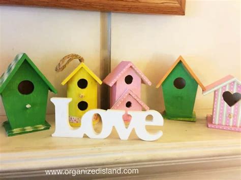 Decorating Bird Houses - Ideas For Decorating - Organized Island