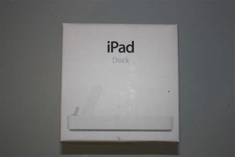 Apple iPad Dock Review - The Gadgeteer