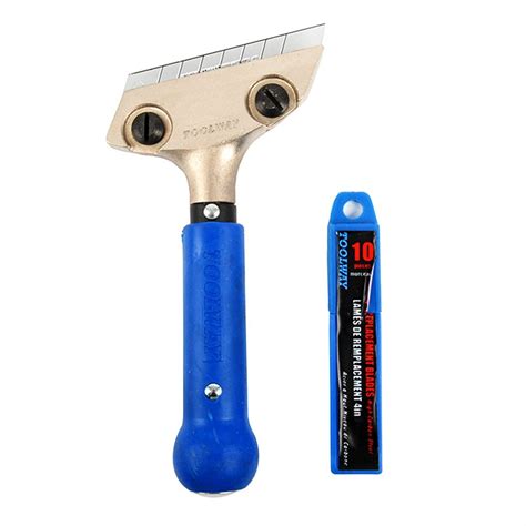 Scraper Hand Tool HD 8in Metal Handle & 4in Blades