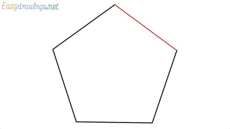 How to Draw a Pentagon step by step - [5 Easy Phase]