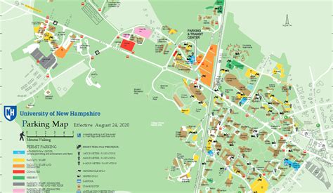 Unh Parking Campus Map