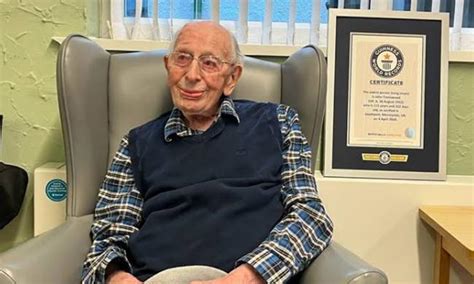 GWR Names World Oldest Living Man, Alfred Tinniswood - Vreporters