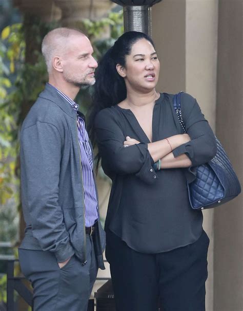 Kimora Lee Simmons with her husband at Bouchon in Beverly Hills – GotCeleb