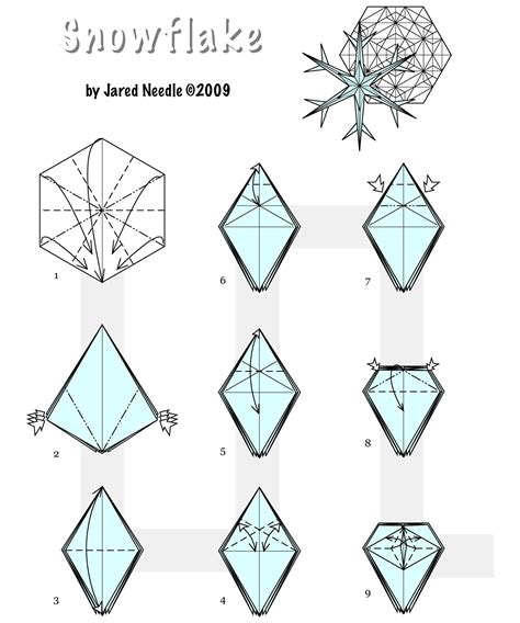 How to Fold Origami Christmas Decorations - Ornate Winter Snowflakes « Origami :: WonderHowTo