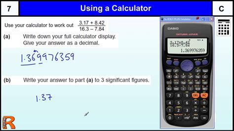 Using a Calculator and Significant figures GCSE Maths revision Exam paper practice & help - YouTube