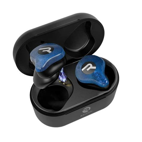 Raycon True Wireless Earbuds - Gel Tips & Charging Case (Galaxy Blue ...