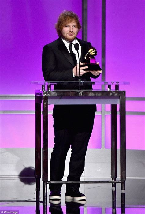 Ed Sheeran leads British winners as he takes home his first Grammys ...