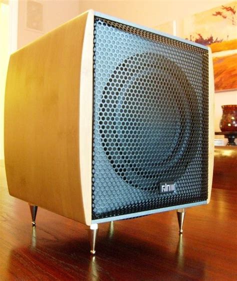 glow_audio_sub_one_subwoofer_passive_radiator_powe Audiophile, Hifi, Metal Grill, Speaker Box ...